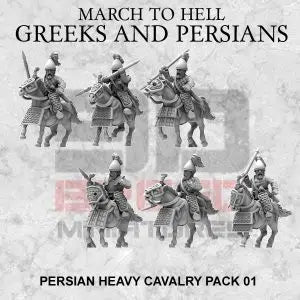 Persian Asabari Cavalry | 3DBreed 15mm Wargaming Miniatures Role Playing Miniatures