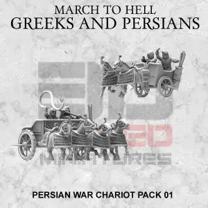 Persian War Chariots | 3DBreed 15mm Wargaming Miniatures Role Playing Miniatures