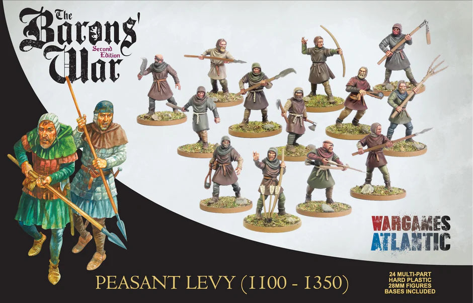 Barons' War Peasant Levy - RESTOCK PREORDER