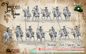 Napoleonic Spanish Peninsular Lancers | Battlecat 28mm Historical Wargaming Miniatures Role Playing Miniatures