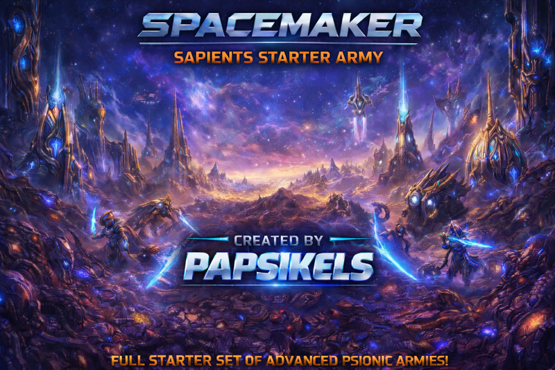 Sapients Starter Army | Papsikels 32mm Sci Fi Miniatures
