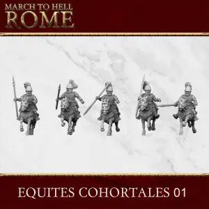 Republican Rome Equites Cohortales | 3DBreed 15mm Wargaming Miniatures Role Playing Miniatures