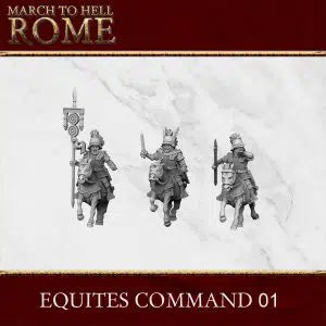 Republican Rome Equites Command | 3DBreed 15mm Wargaming Miniatures Role Playing Miniatures