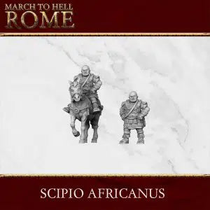 Republican Rome Scipio Africanus | 3DBreed 15mm Wargaming Miniatures Role Playing Miniatures