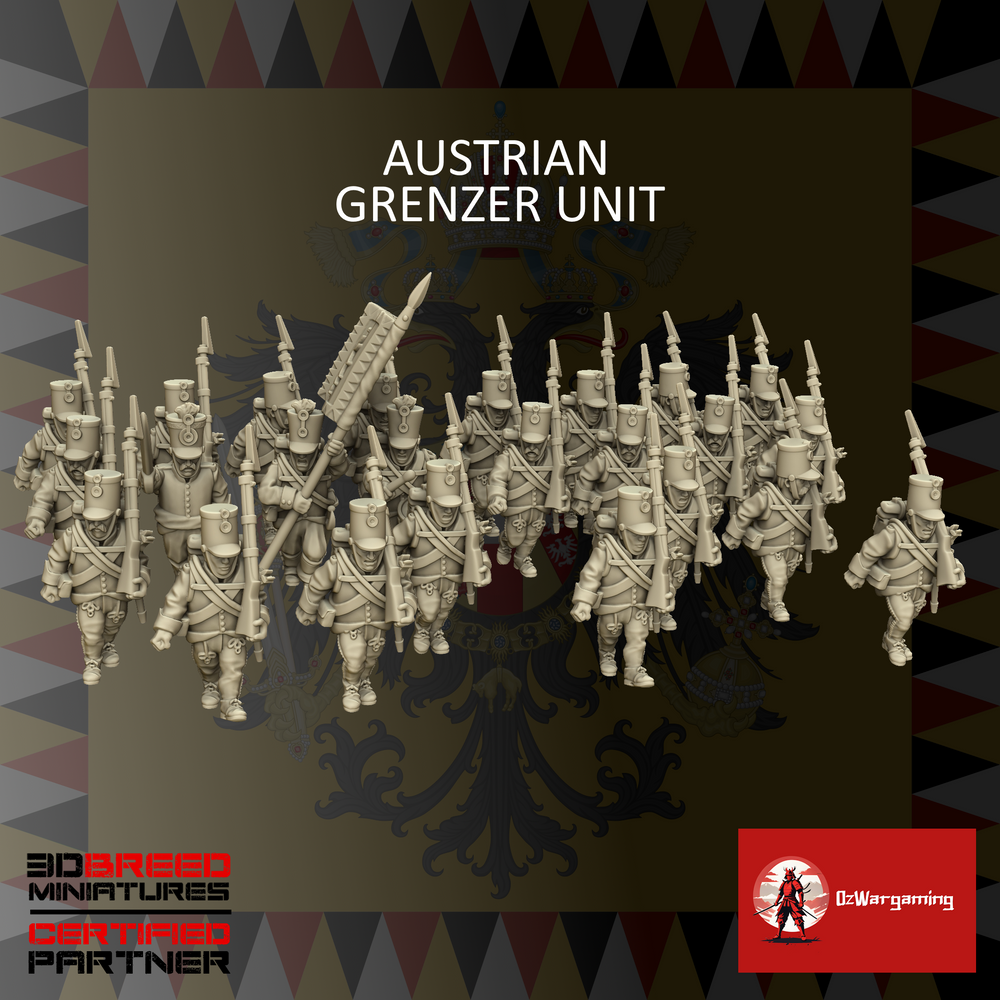 Austrian Grenzer Infantry | 3DBreed 15mm Wargaming Miniatures