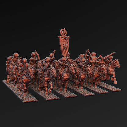 Araby Riders Unit | Greenskin Miniatures 10mm Fantasy Wargaming Miniatures Role Playing Miniatures