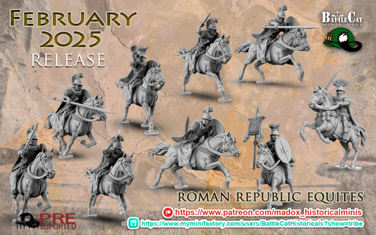Republican Roman Equites | Battlecat 28mm Historical Wargaming Miniatures Role Playing Miniatures
