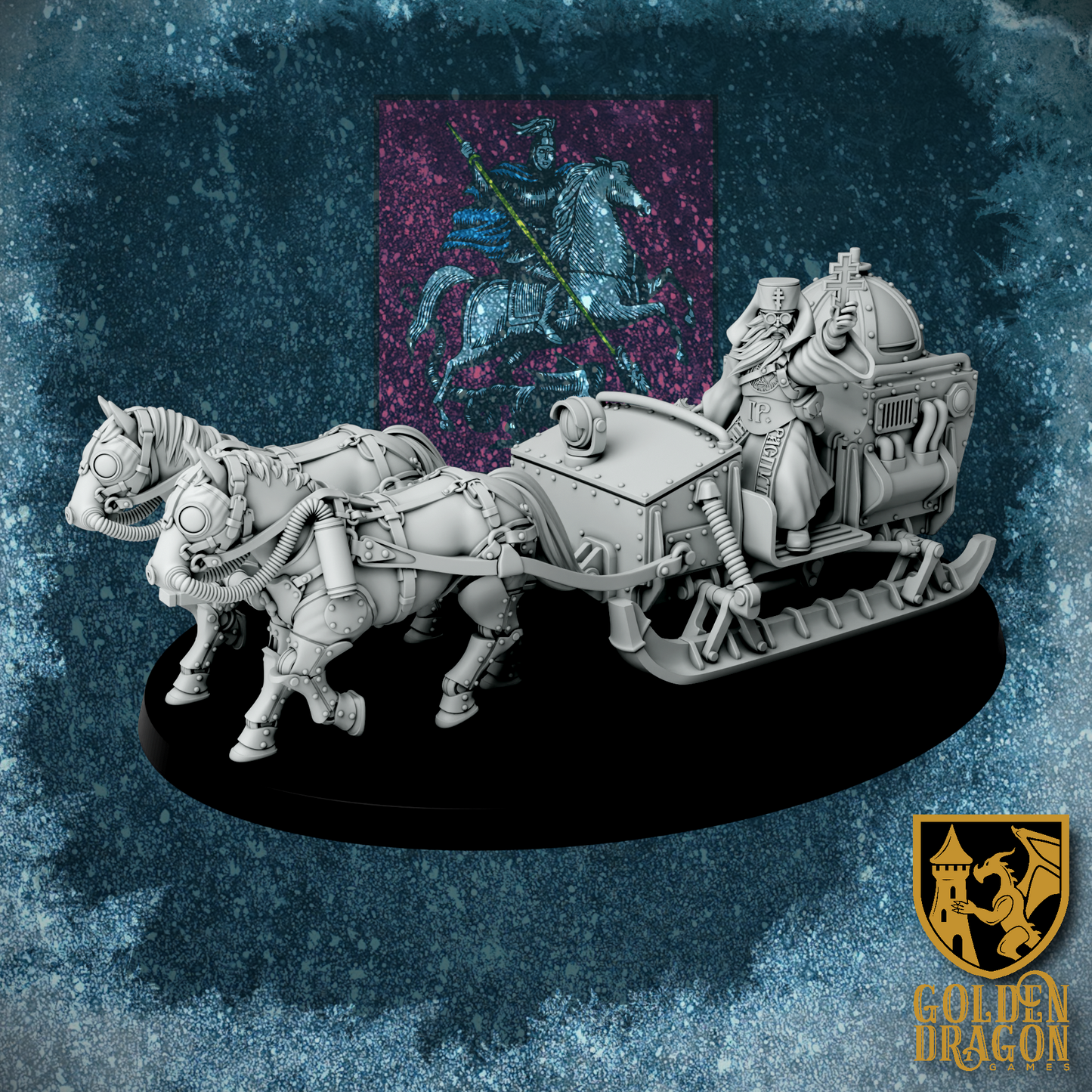 Russian Empire Snowbringer Starets | Golden Dragon Games Weird WW2 Role Playing Miniatures