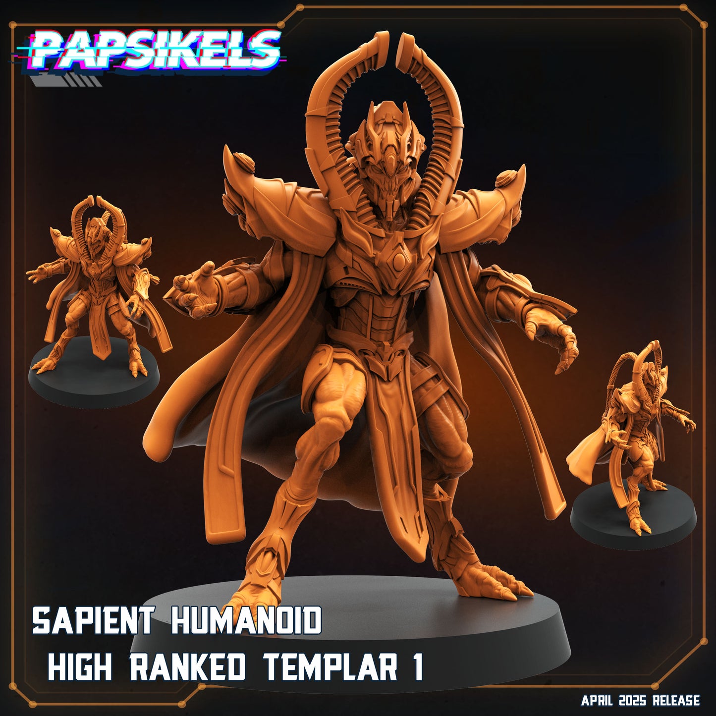 Sapients Psychic Templar | Papsikels 32mm Sci Fi Miniatures