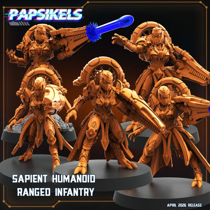 Sapients Starter Army | Papsikels 32mm Sci Fi Miniatures