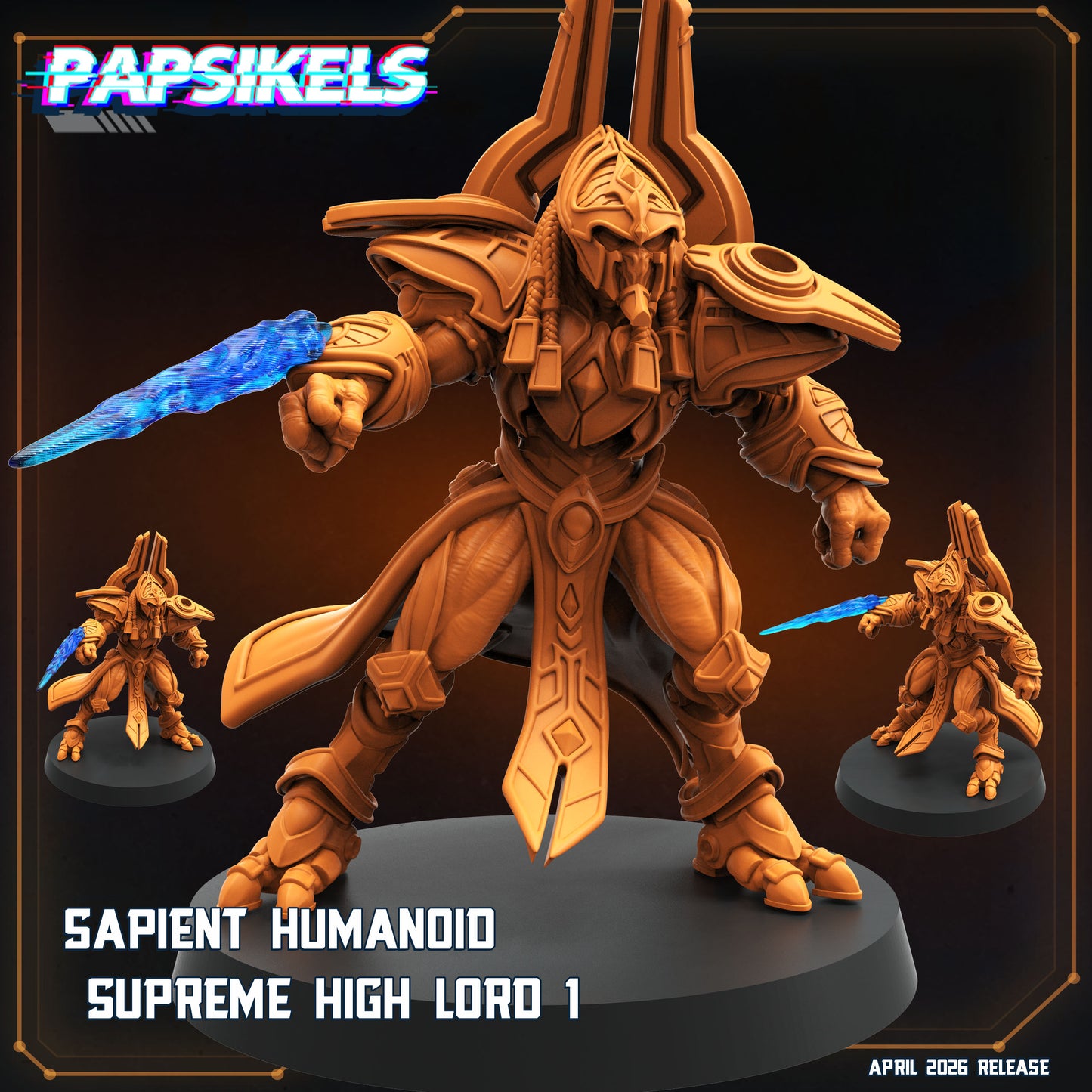 Sapients Starter Army | Papsikels 32mm Sci Fi Miniatures