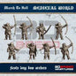 Medieval Scots Longbows | 3DBreed 15mm Wargaming Miniatures Role Playing Miniatures