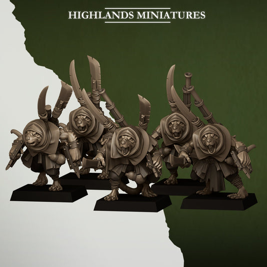 Vermin Smugglers | Highlands Miniatures 28/32mm Fantasy Wargaming Miniatures Role Playing Miniatures
