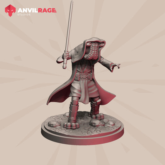 Hammerhead Master | Anvilrage Galactic SciFi Miniatures Shatter Scale Role Playing Miniatures