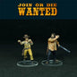 JOIN OR DIE WANTED SHERIFF DEPUTIES | 3D Breed 28mm Wild West Wargaming Miniatures