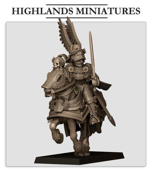Sunland General Mounted | Highlands Miniatures 28/32mm Fantasy Wargaming Miniatures Role Playing Miniatures
