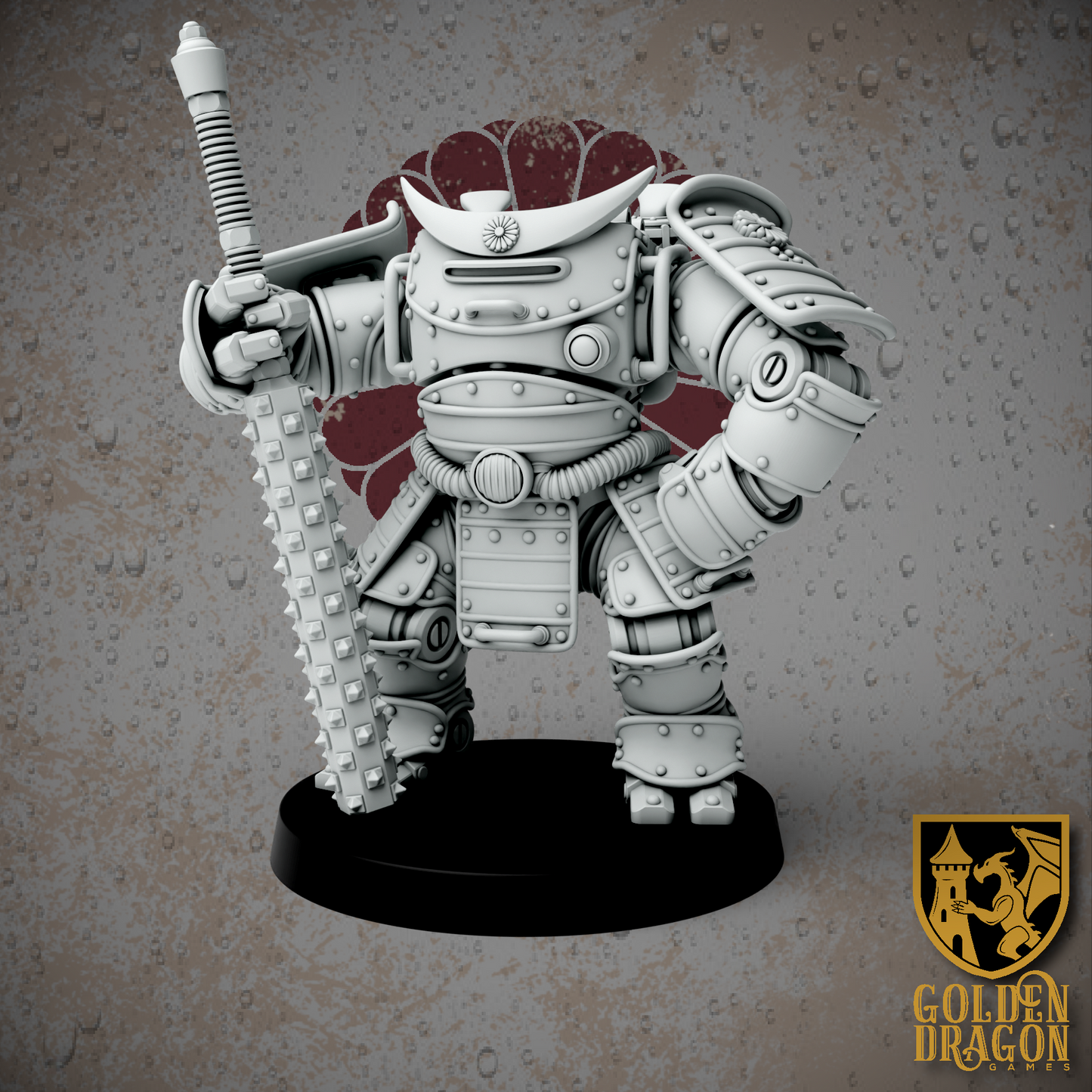 Empire of Japan Shugo Yoroi Warsuits | Golden Dragon Games Weird WW2 Role Playing Miniatures