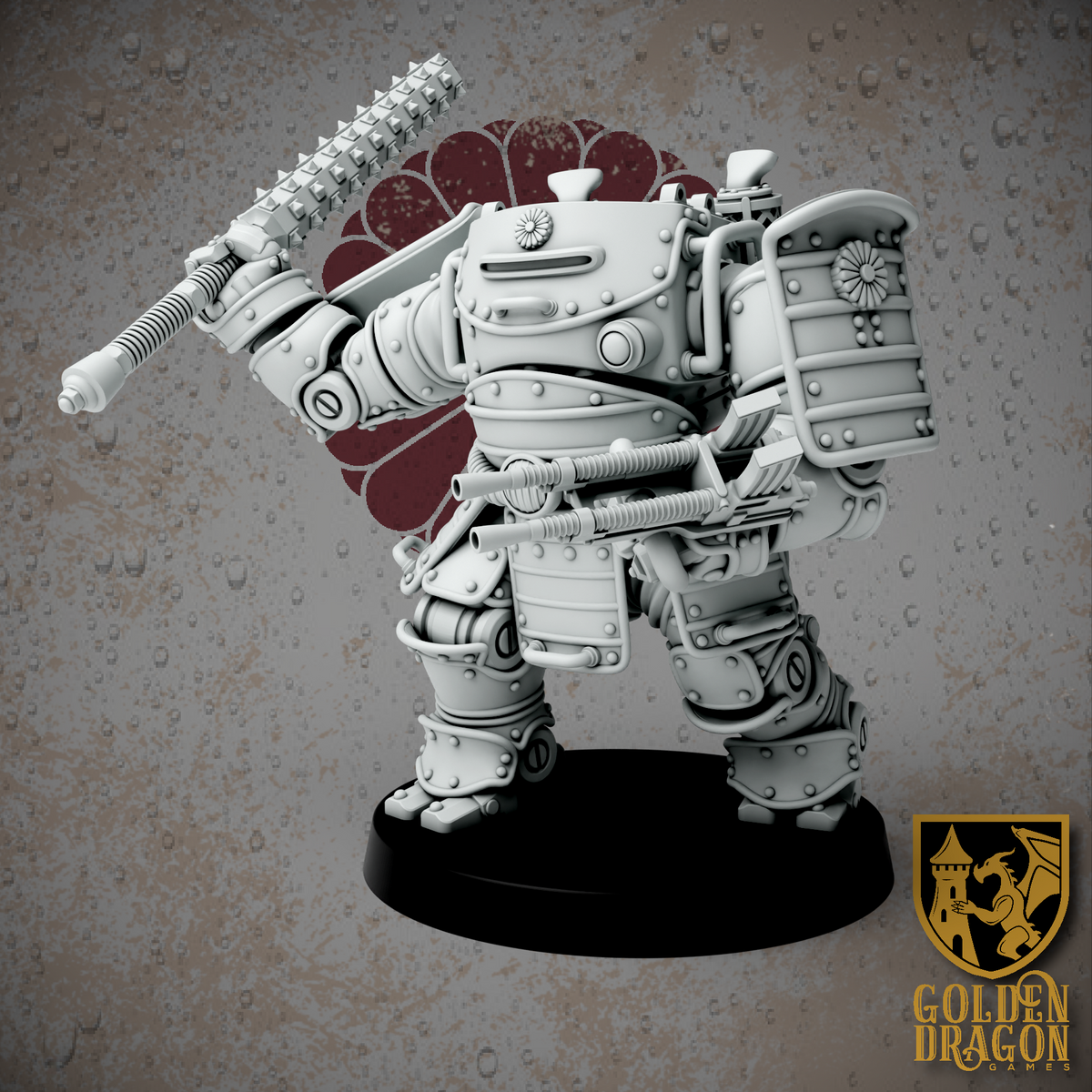 Empire of Japan Shugo Yoroi Warsuits | Golden Dragon Games Weird WW2 Role Playing Miniatures