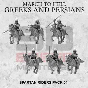 Spartan Cavalry | 3DBreed 15mm Wargaming Miniatures Role Playing Miniatures