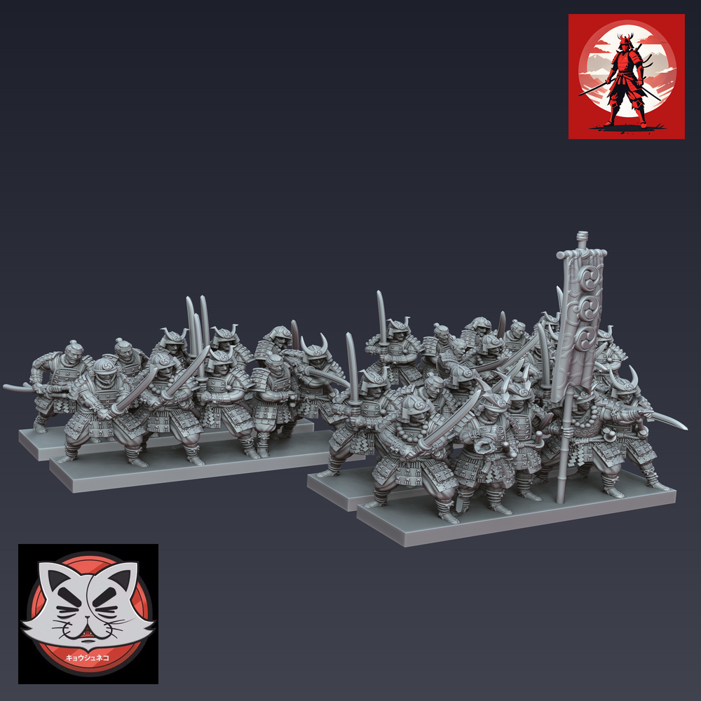 Samurai Unit Types OzWargaming