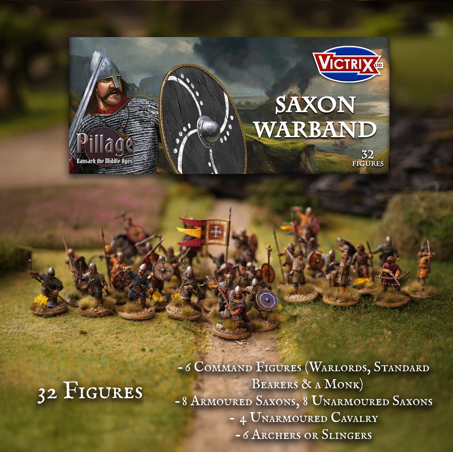 Saxon Warband - Victrix