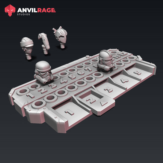 Legion Score Board | Anvilrage Galactic SciFi Miniatures 32mm 1/47 Legion Scale Role Playing Miniatures