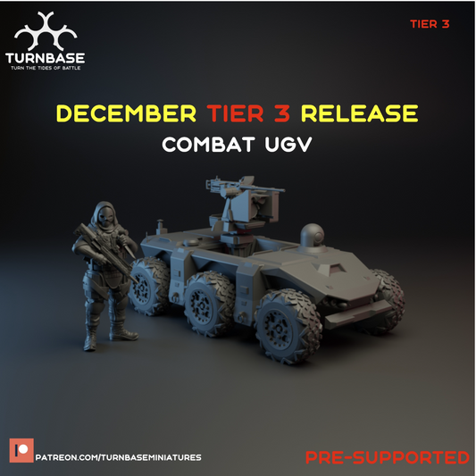 HADES OPFOR UGV | Turnbase Modern Military Wargaming Miniatures Role Playing Miniatures