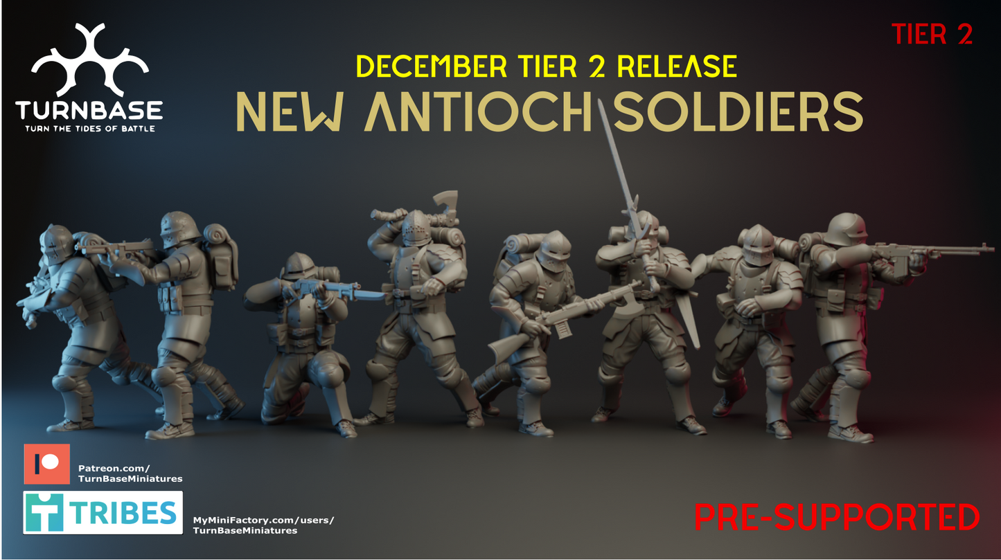 New Antioch Build Kit | Turnbase Modern Military Wargaming Miniatures Role Playing Miniatures