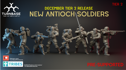 New Antioch Build Kit | Turnbase Modern Military Wargaming Miniatures Role Playing Miniatures