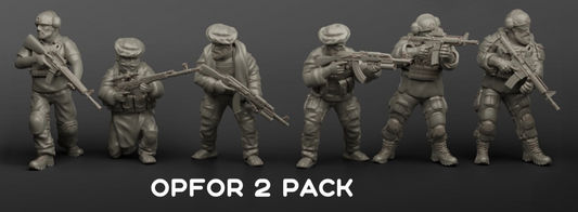 OPFOR Pack 2 | Turnbase Modern Military Wargaming Miniatures Role Playing Miniatures