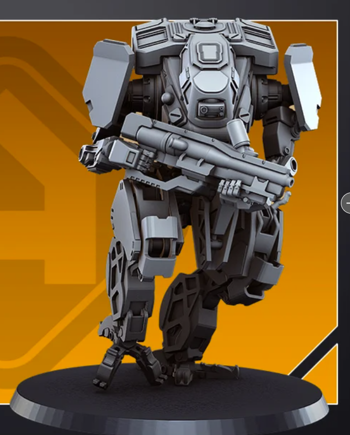 ARSENAL MCV: Scimitar | Skullforge Studios 32mm Wargaming Miniatures Incindiary Displacer Monopose Role Playing