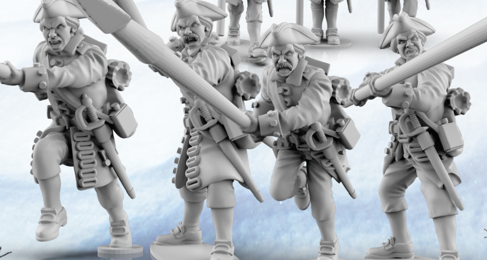 GNW Swedish Pikemen | Battlecat 28mm Historical Wargaming Miniatures Late War Role Playing Miniatures