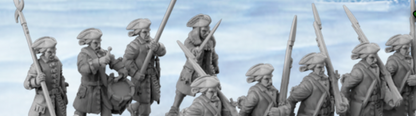 GNW Swedish Infantry | Battlecat 28mm Historical Wargaming Miniatures Early War Infantry Role Playing Miniatures
