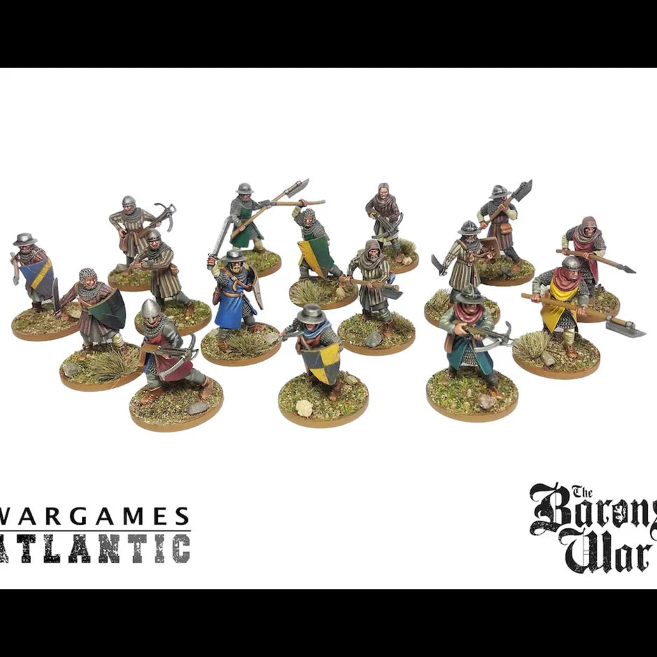Barons' War Foot Serjeants - RESTOCK PREORDER