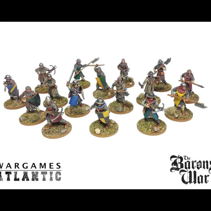 Barons' War Foot Serjeants - RESTOCK PREORDER