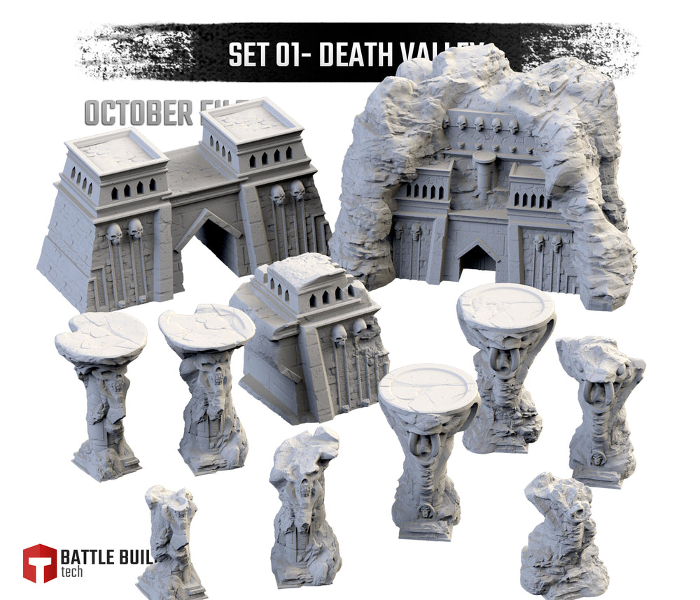 Death Valley Terrain Set | Txarli Factory Wargaming Terrain