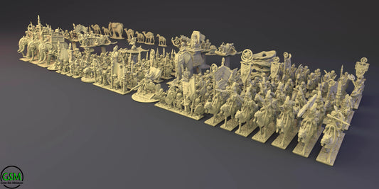 Araby Army Bundle | Greenskin Miniatures 10mm Fantasy Wargaming Miniatures Role Playing Miniatures