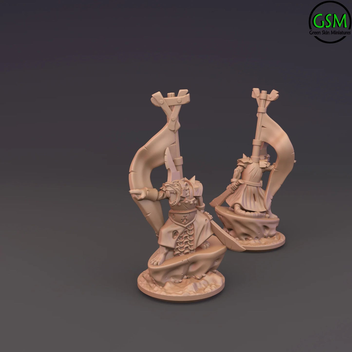 Ratmen Rat Character Pack | Greenskin Miniatures 10mm Fantasy Wargaming Miniatures Role Playing Miniatures
