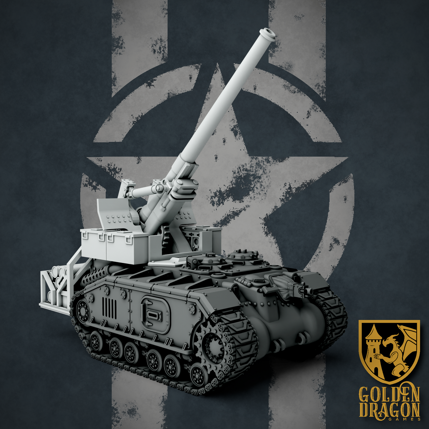 United States of America M48 Ram APC Upgrade Kits | Golden Dragon Games Weird WW2 M48D2 Longhorn Role Playing Miniatures