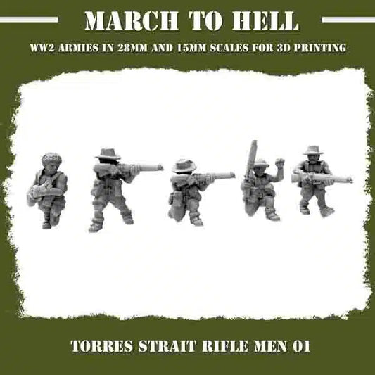 WW2 TORRES STRAIT LIGHT INFANTRY BATTALION | 3DBreed 15mm Wargaming Miniatures