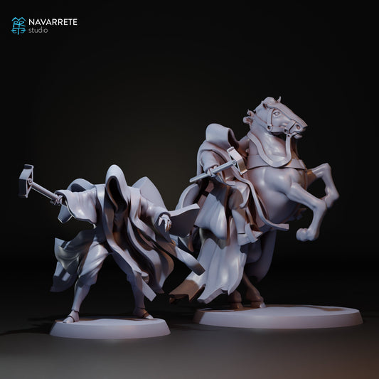 The Perpetual Foot and Mounted | Navarrete Studios 25mm Fantasy Wargaming Miniatures
