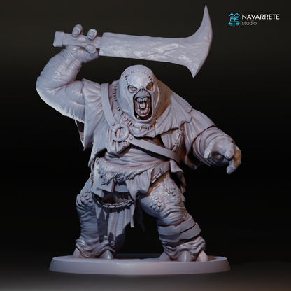 Mountain Troll 1 | Navarrete Studios 25mm Fantasy Wargaming Miniatures