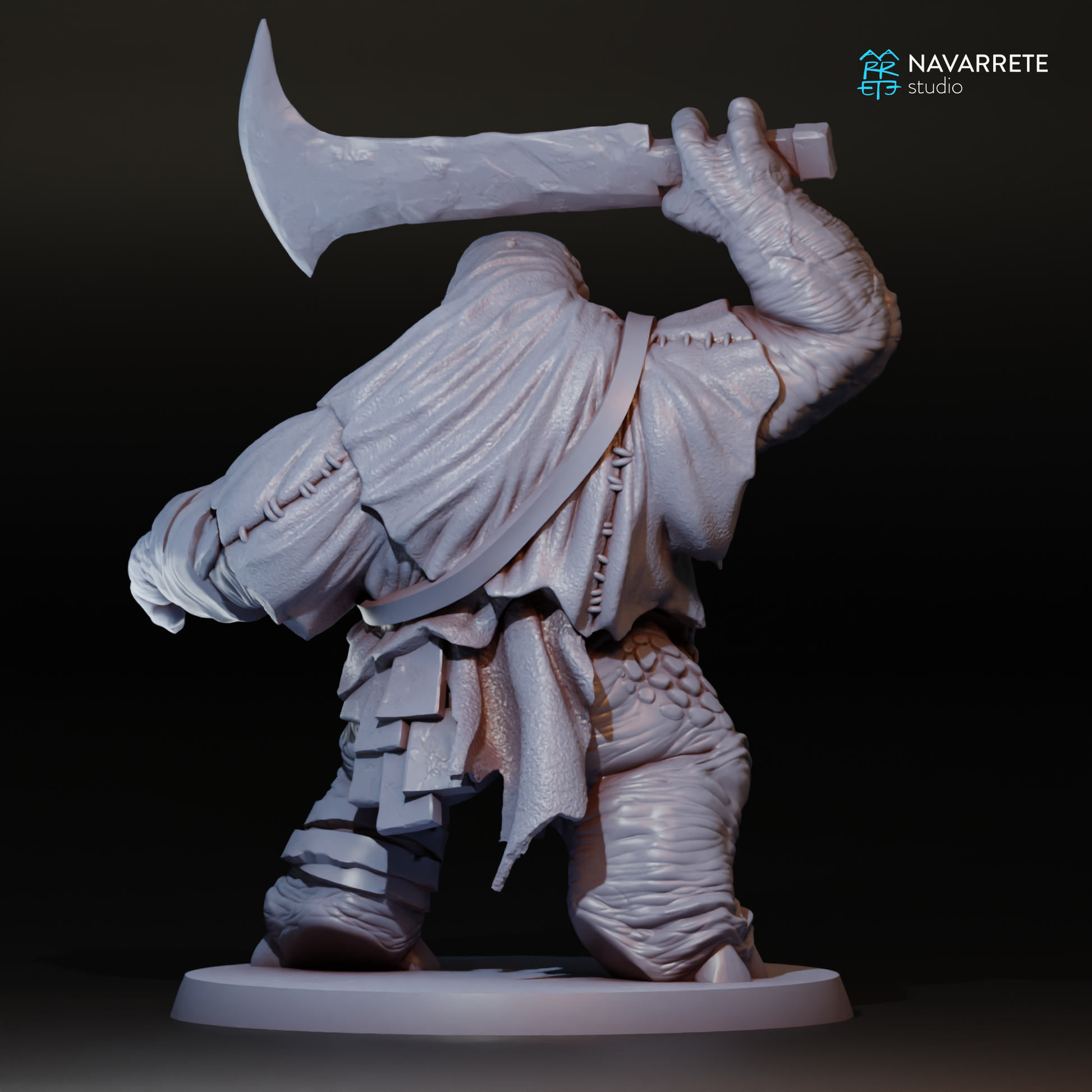 Mountain Troll 1 | Navarrete Studios 25mm Fantasy Wargaming Miniatures