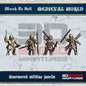 Medieval West European Javelin Militia | 3DBreed 15mm Wargaming Miniatures Role Playing Miniatures