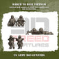 VIETNAM WAR US ARMY VIETNAM M60 GUNNERS | 3DBreed 15mm Wargaming Miniatures