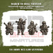 VIETNAM WAR US ARMY VIETNAM M72 LAW GUNNERS | 3DBreed 15mm Wargaming Miniatures
