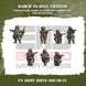 VIETNAM WAR US ARMY VIETNAM RIFLE SQUAD | 3DBreed 15mm Wargaming Miniatures