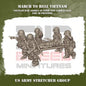 VIETNAM WAR US ARMY VIETNAM STRETCHER GROUP | 3DBreed 15mm Wargaming Miniatures