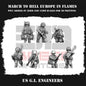 WW2 US G.I. ENGINEERS | 3DBreed 15mm Wargaming Miniatures