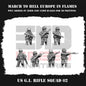 WW2 US G.I. RIFLE SQUAD 02 | 3DBreed 15mm Wargaming Miniatures